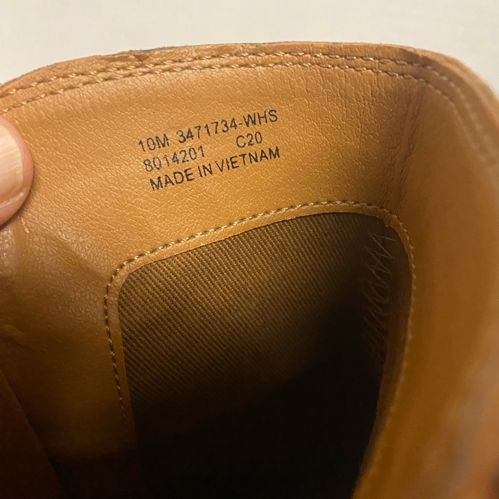 Frye Judith Double Zip Leather Ankle Boot Size 10 - Picture 9 of 12